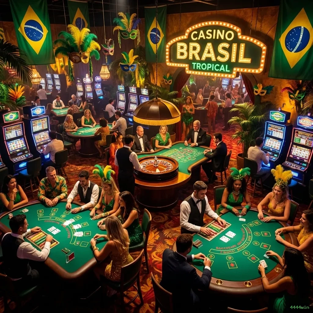 Cassino ao vivo no Brasil | 4444win: segura e premiada